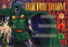 Doctor Doom 3-Grid Character Card